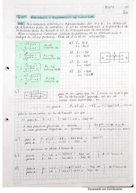 Tp N Variables Y Elementos De Un Circuito Cox Roc O Cox Roc O Udocz