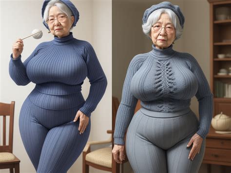 High Resolution Images Grandma Wide Hips Big Hips Gles Knitting