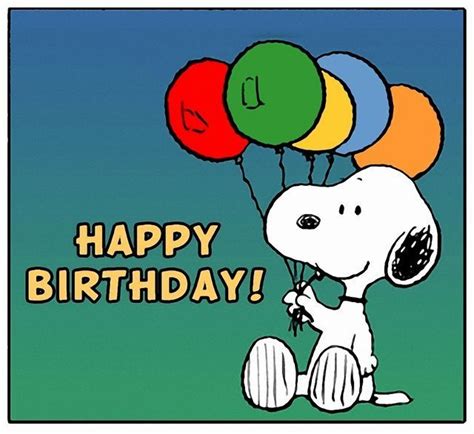 Happy Birthday Feliz Aniversário Snoopy Fotos Do Snoopy Feliz