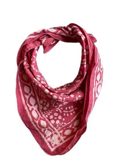 Organic Cotton Bandana Moselle Bandana Scarf Paisley Design Etsy