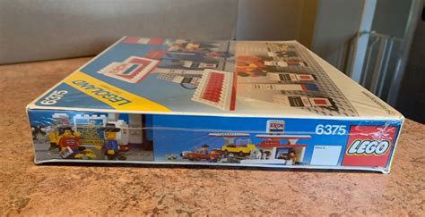 Vintage Lego Legoland 6375 Exxon Gas Station 1979 Factory Sealed Nm