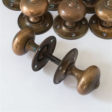 Set Of Late Victorian Brass Door Knobs Lassco England S Prime