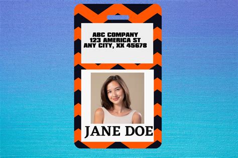 Canva Id Badge Frame Template Drag And Drop Editable Digital Design