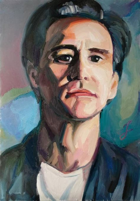 Jim Carrey Painting by Joanna Kielichowska | Saatchi Art