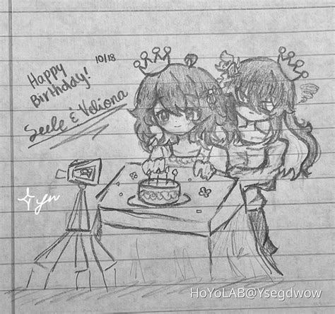 Happy Birthday Seele And Veliona Honkai Impact 3rd HoYoLAB