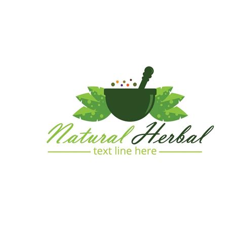 Green Herbal Logo 6367202 Vector Art At Vecteezy