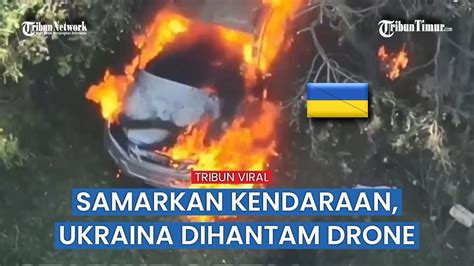 Drone FPV Rusia Kembali Gempur Kendaraan Hingga Dua Penembak Ukraina