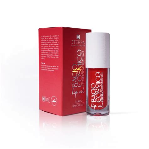 Eterea Soft Lips Lip Oil Bacio Cosmico Mars Bio Boutique La Rosa Canina