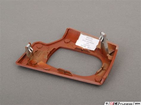 Genuine Bmw Maritime Mahogany Dashboard Trim Left