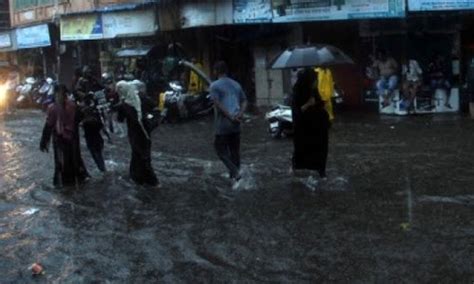 Rain Lashes Mumbai For Third Straight Day