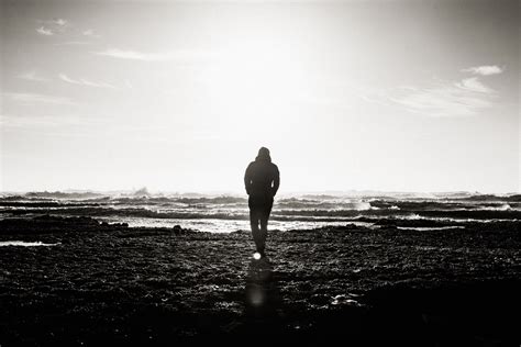 Free Images Man Beach Landscape Sea Coast Water Ocean Horizon