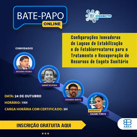 Bate Papo Online Configurações Inovadoras de Lagoas de Estabilização e