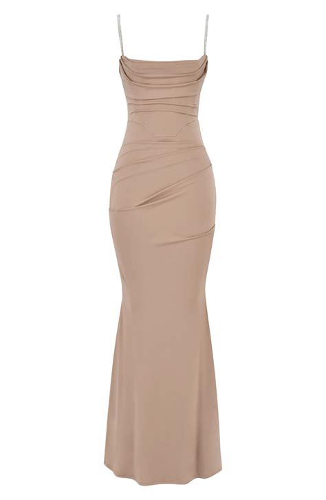 House Of Cb Milena Jersey Corset Maxi Dress Nordstrom