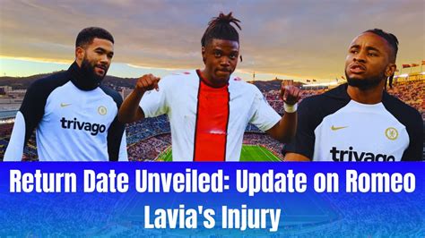 Romeo Lavia S Return Date Confirmed By Mauricio Pochettino YouTube