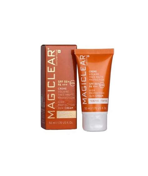 MAGICLEAR Crème Solaire TEINTEE SPF 50 50ml