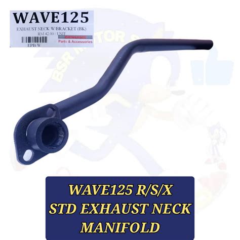 Honda Wave125 Rsx Wave125r Wave125s Wave125x Ultimo Front Manifold Exhaust Neck Std Standard