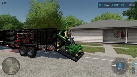 BIG TEX 10PI LANDSCAPE TRAILER V1.0 – FS22 mod