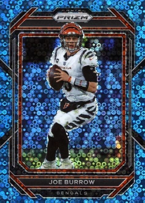 Joe Burrow Prizm No Huddle Blue Price Guide Sports Card Investor