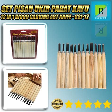 Jual Set Pisau Ukir Pahat Kayu In Wood Carving Art Knife Tookie