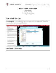 IT FP4803 Ramirez David Assessment5 Attempt1 Docx IT FP4803 System