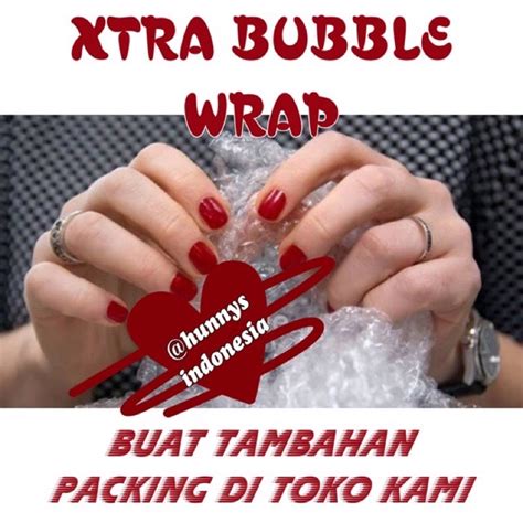 Jual Paket Tambahan Untuk Kemasan FRAGILE Bubble Wrap Xtra Safety