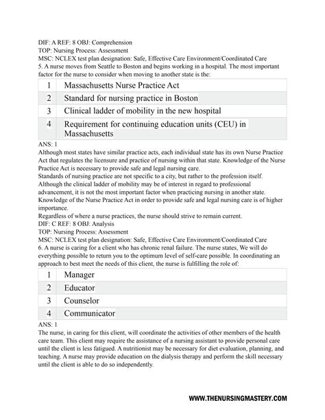 Solution Test Bank For Fundamentals Of Nursing Th Edition Potter