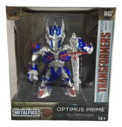 Jada Toys Metalfigs Transformers Last Knight Optimus Prime Meses Sin