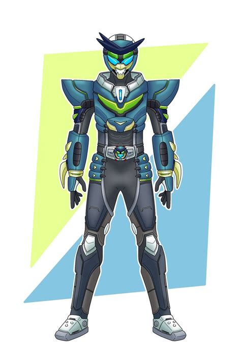 ORCA On X Kamen Rider Power Rangers Art Rider