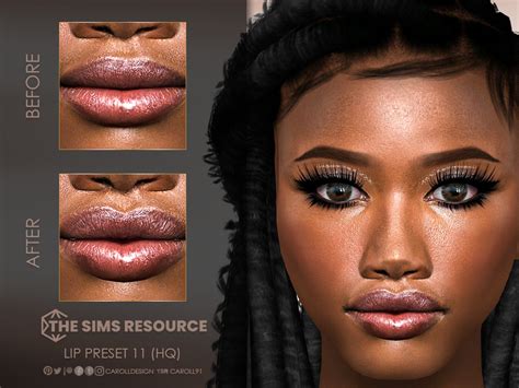 The Sims Resource Lip Preset Hq