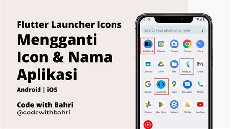 Cara Mudah Mengganti Icon Aplikasi Di Flutter Dengan Flutter Launcher