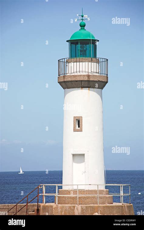 France, Brittany, lighthouse Stock Photo - Alamy