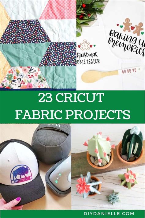 Fun And Easy Cricut Fabric Projects