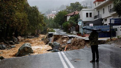 Storm Daniel At Least 14 Killed As Fierce Storms Lash Greece Turkey