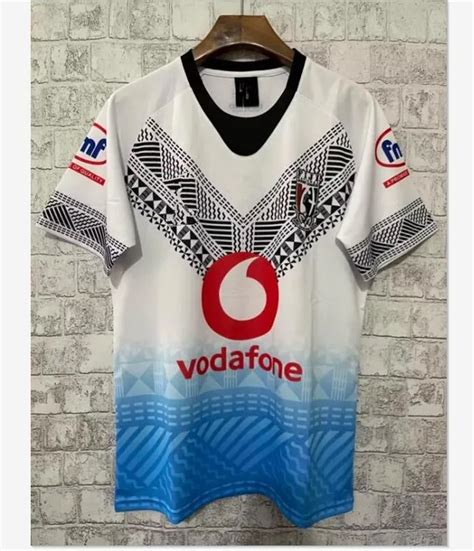 Fidji Home Away Rugby Jersey Sevens Shirt Thai Quality