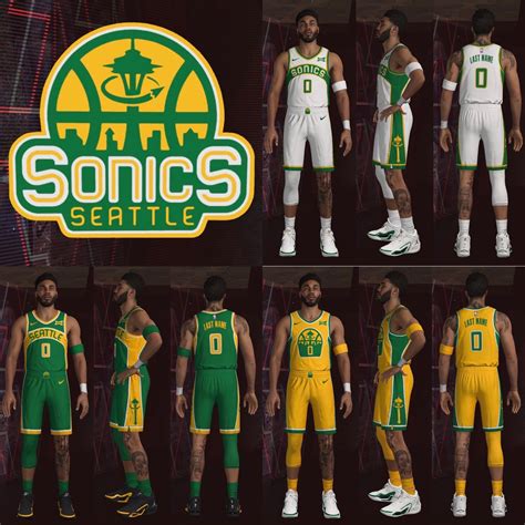 Seattle Supersonics Branding Design R Nba K