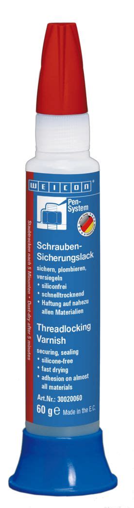 Schraubensicherungslack 60 G Rot WEICON