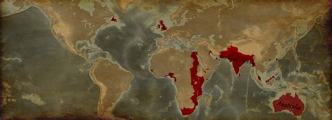 Map of the British Empire and it's colonial possesions : r/eu4