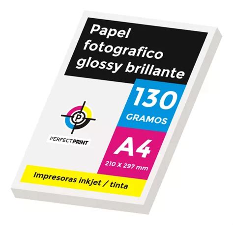 Papel Fotografico A Hojas Grs Brillante Glossy