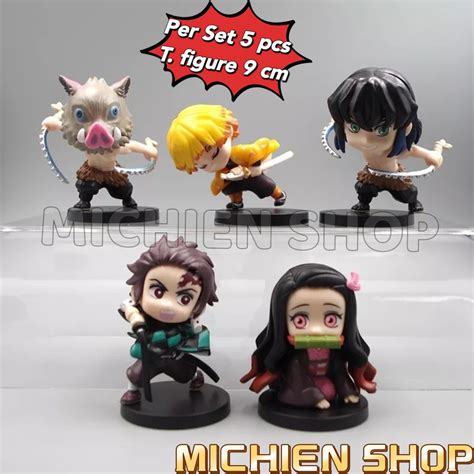 Jual Action Figure Kimetsu No Yaiba Demon Slayer Tanjiro Nezuko Inosuke