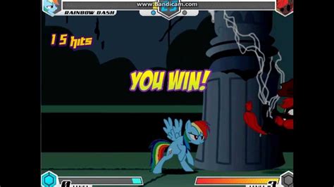 Fighting Is Magic Rainbow Dash VS Zalgo Applejack BOSS YouTube