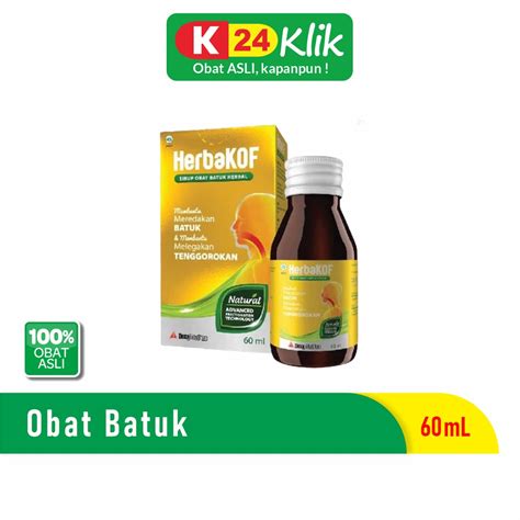 Jual Herbakof Sirup Ml Botol Shopee Indonesia