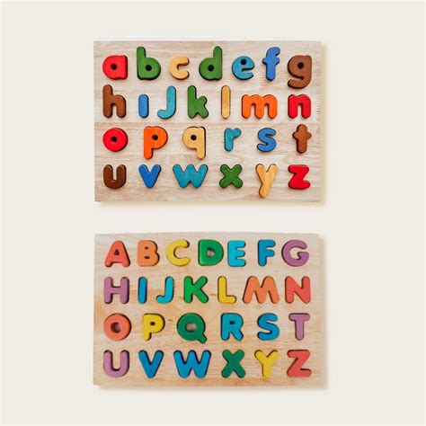 Alphabet Colored Puzzle Bundle Qtoys Learning Through Play