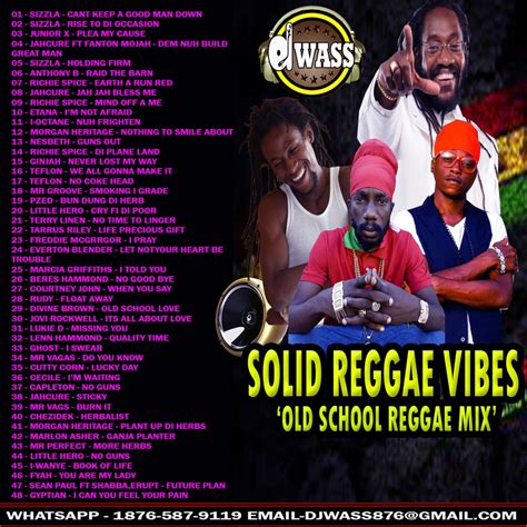 DJ Wass Solid Old School Reggae Songs Mix Mixtape Fast Download (Mp3 MB)