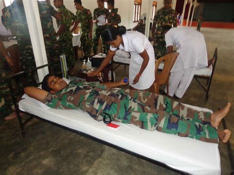 Sri Lankan Soldiers Marks Anniversary With Blood Donation In Jaffna