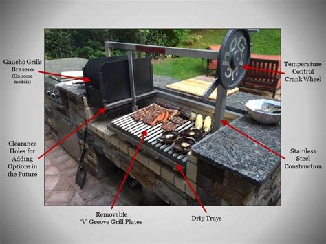 Parrilla Grill Inserts Asado Outdoor Grill Inserts Argentine Grill