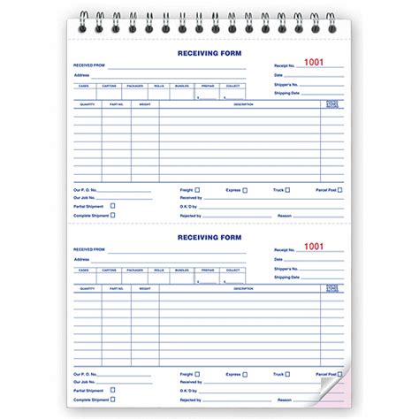 Shipping And Receiving Forms Invoices Bills Of Lading Forms