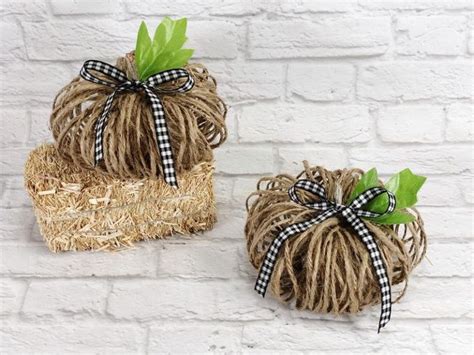 5 Minute Twine Pumpkins To Create For Fall Creatively Beth Twine