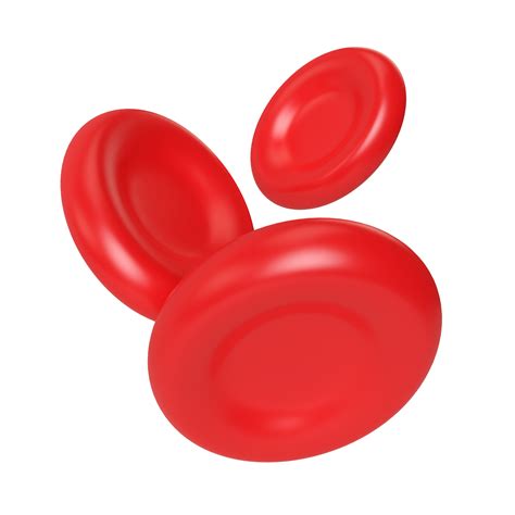 Red Blood Cells 3D Illustration Icon 9636837 PNG