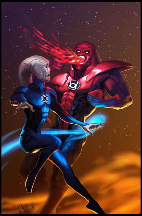 Saint Walker Vs Atrocitus By CBSorgeArtworks On DeviantArt