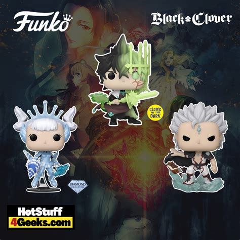 2023 NEW Black Clover Funko Pops Checklist Waves 2 And 3